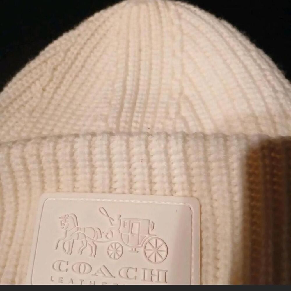 Coach Women's White Hat